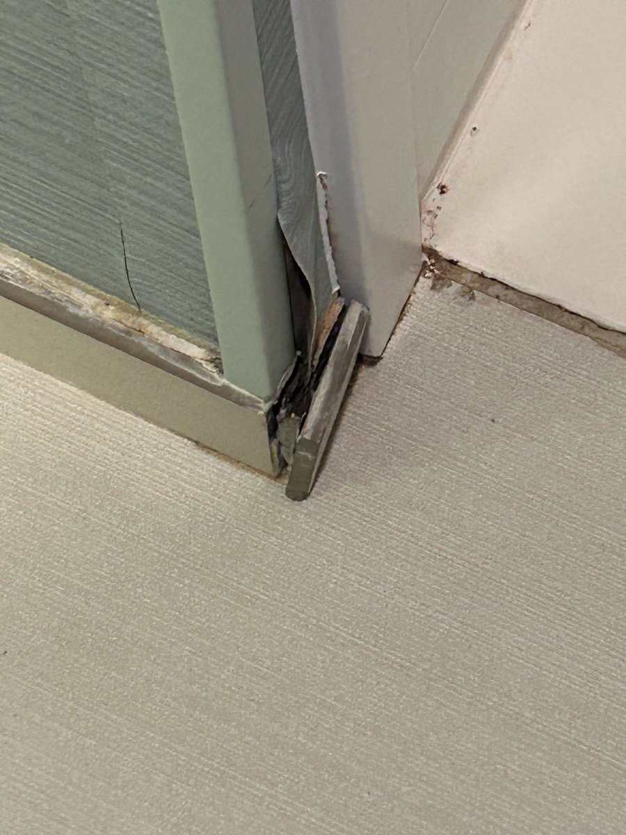 Iamofficialjay7's tweet photo. Experience with a @HomewoodSuites property booked through @HiltonHonors on March 9.

Upon arrival I was reassigned to a different room because my original room was not ready. At checkout the following morning, I received a folio showing a $0 balance and no issues were raised.

The next day I discovered a $250 “non-smoking” fee had been charged to my credit card.

After speaking with the property’s General Manager @ydnicngvyen , she acknowledged that the hotel’s smoke detection system never registered smoking and that the charge was applied due to an alleged odor reported after checkout.

I also documented significant maintenance and sanitation concerns within the room including visible mold, water damage, deteriorated fixtures, a damaged bathtub repair, heavy mineral buildup on the showerhead, and pest presence.

Today I received written confirmation from the GM stating that the charge is being upheld due to odor requiring cleaning and ozone treatment, despite no confirmation that smoking occurred in the room.

I have respectfully requested a fair resolution and the removal of the charge but have not received one.

I am sharing this publicly in hopes of resolving the matter and bringing attention to guest treatment and property maintenance standards.

@Hilton @HiltonHotels @HiltonHonors @HiltonWorldwid3 @BlackRock @TheVanGroup @ChrisNassetta
@KJakes @Jongray001 @ydnicngvyen 
@HomewoodSuites  @bbb_us @TXAG @FTC
