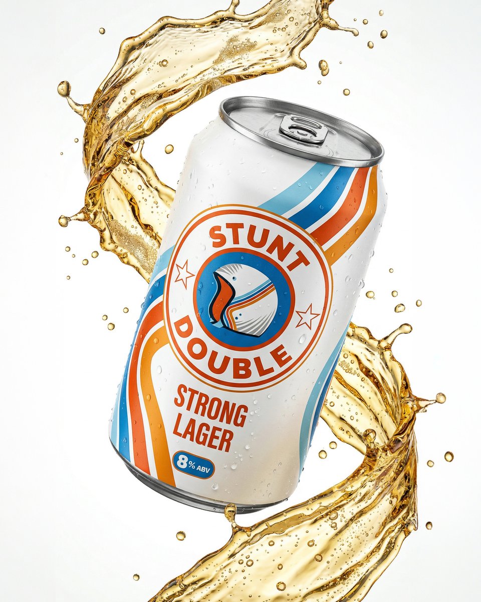 StuntDoubleBeer's tweet photo. The beer, the myth, the legend.

#StuntDouble #StrongLager https://t.co/VgfDbfm1vk