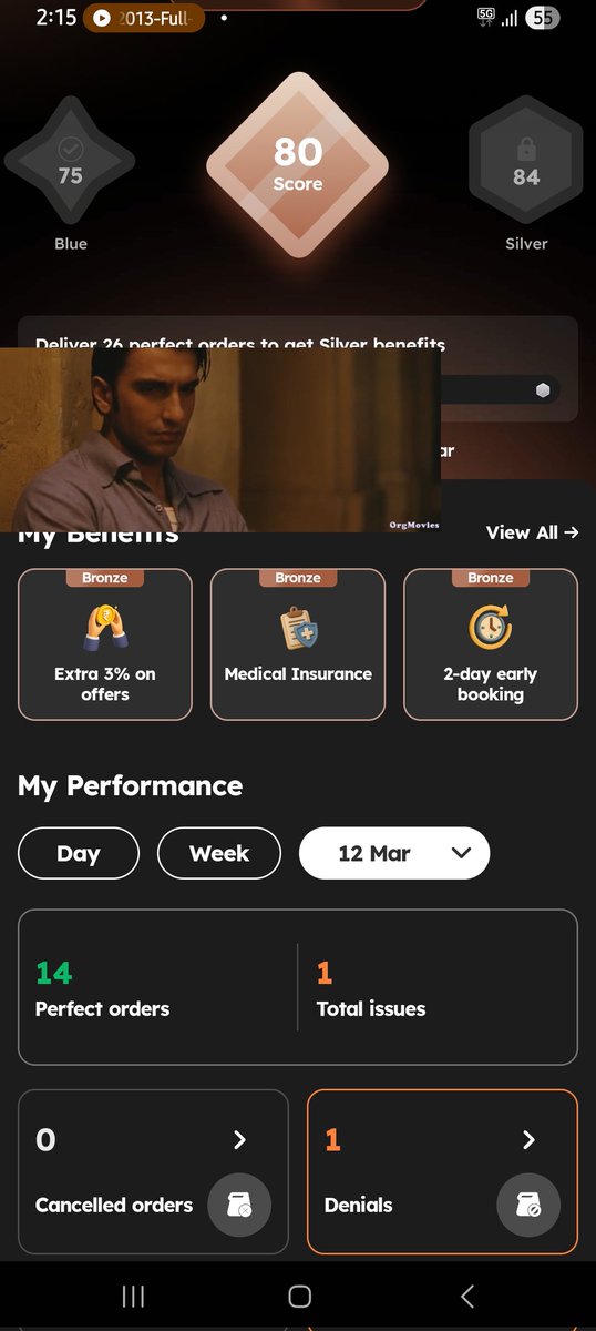 iamsanjay1989's tweet photo. @zomatocare Today my 1 deniel cost me my #incentive and 5 star loss in my I'd. https://t.co/qVr9aHECOk