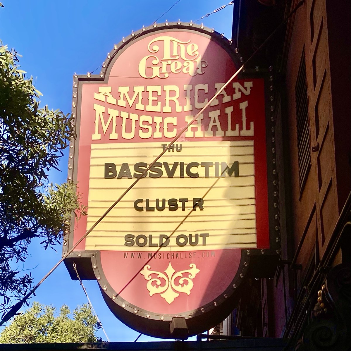 Great American Music Hall tweet media