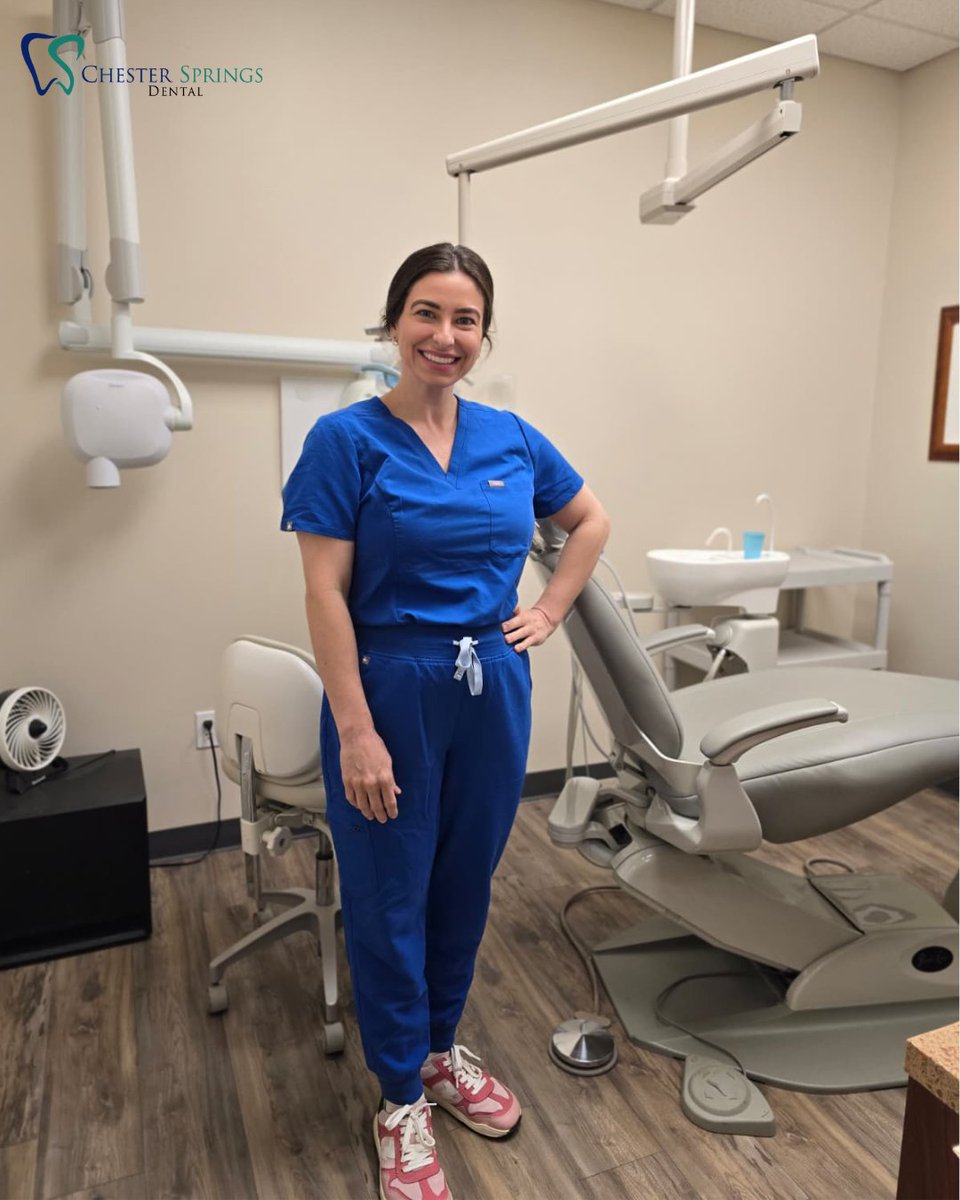 ChesterSDental's tweet photo. Please join us in welcoming Jessica, our new dental hygienist at Chester Springs Dental! 🦷 Jessica is passionate about helping patients maintain healthy, confident smiles, and we’re excited to have her as part of our team. If you see her at your next visit, be sure to say hello! https://t.co/UhWJGVDczq