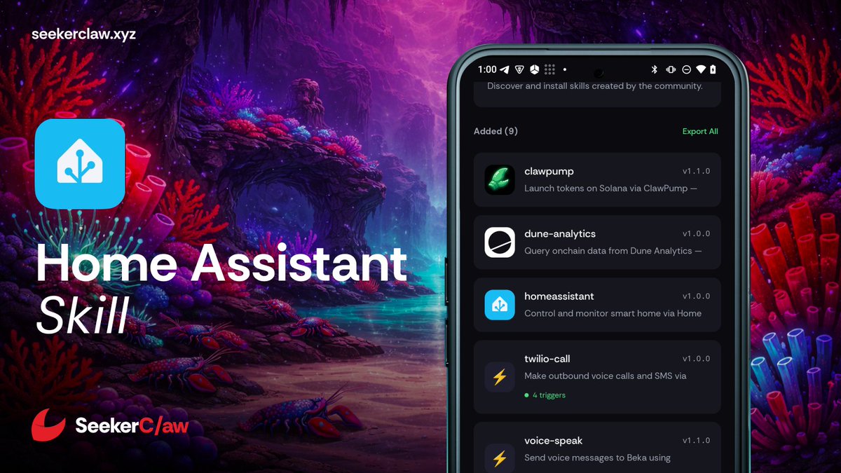 SeekerClaw tweet media