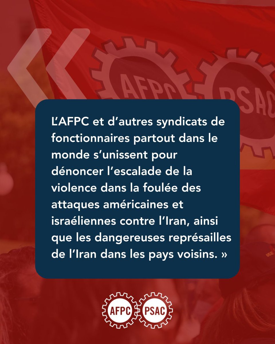 PSAC-AFPC tweet media