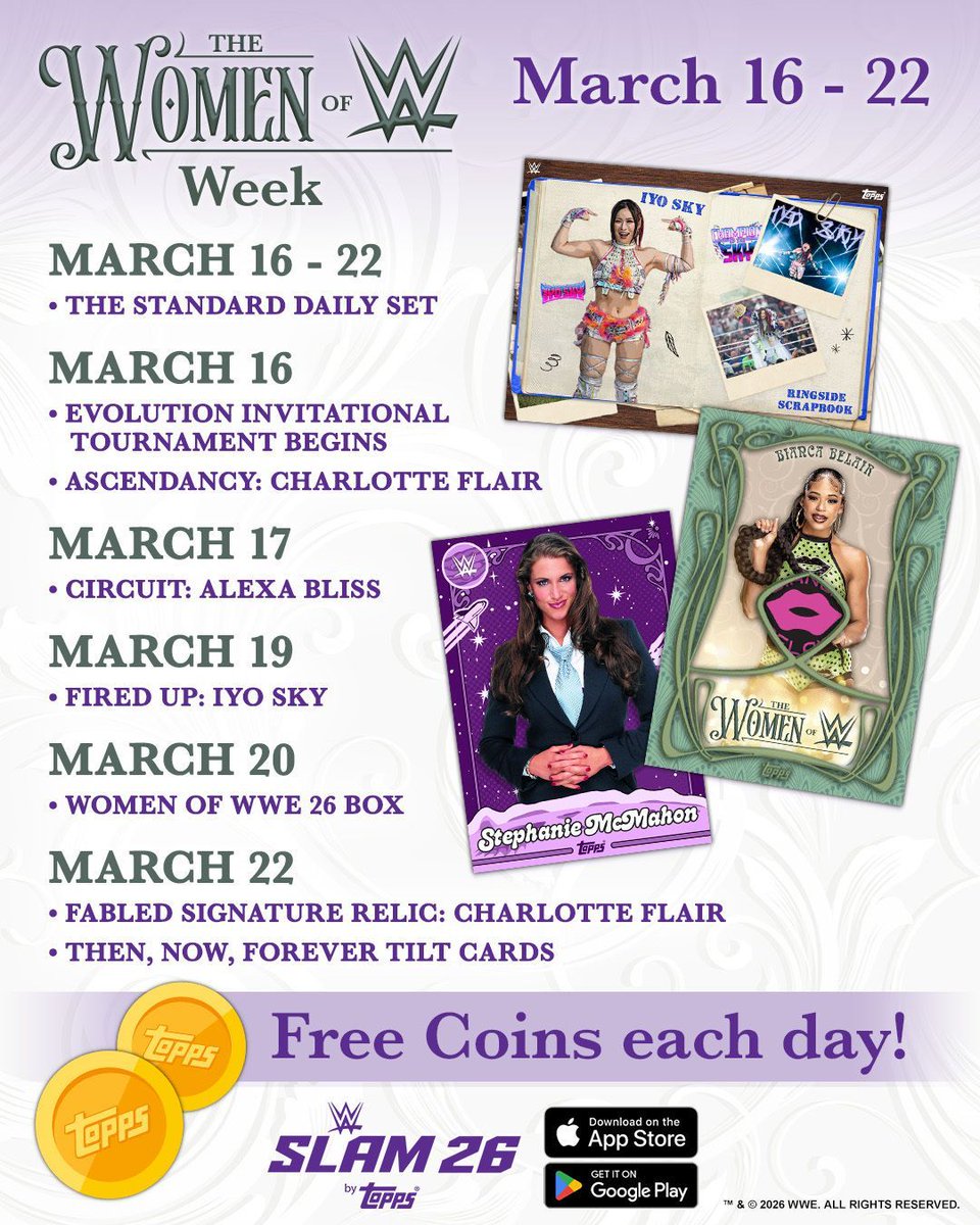 WWE SLAM by Topps® tweet media