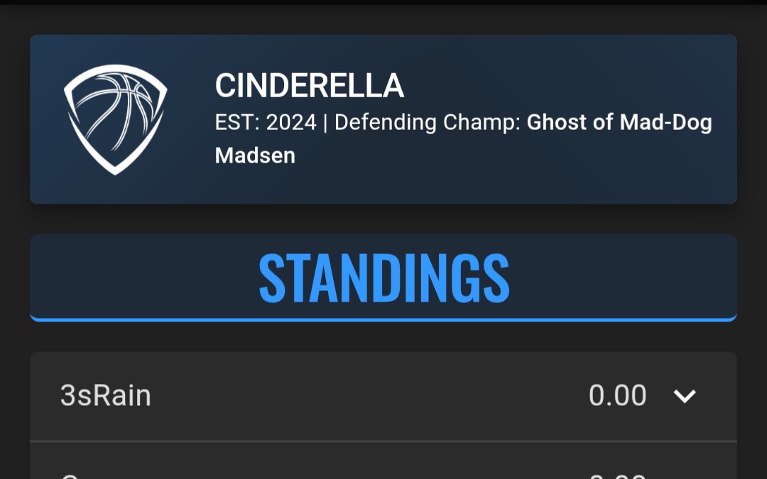 BracketBids's tweet photo. This year's updates are in. 

New Header looks 😍.

Time to remind my crew that The Ghost of Mad-Dog Madsen is the defending champ.

Oh - for the young pups that don't know Mark Madsen from his Stanford playing days, that's a problem. 

OG Bullyball! https://t.co/7c0eoROVCs