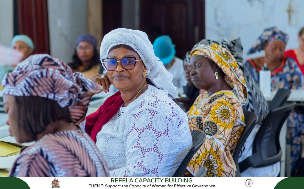 Mayor of Banjul Rohey Malick Lowe tweet media