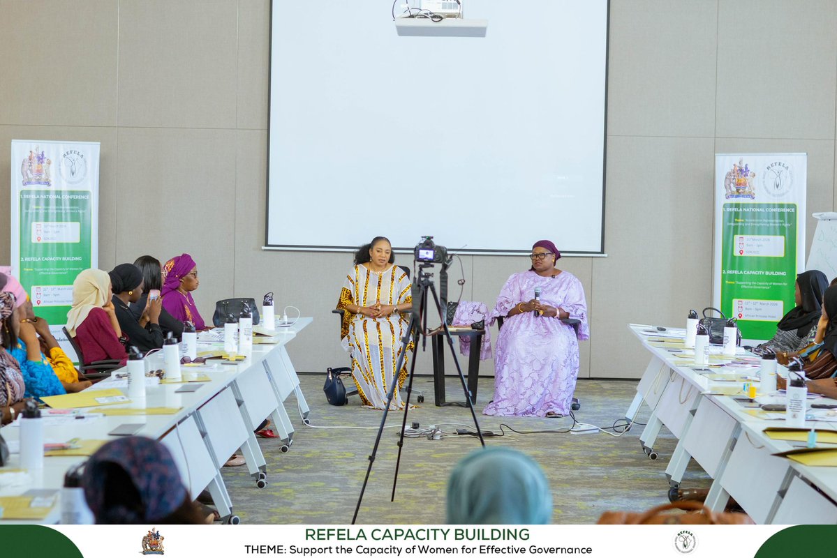 Mayor of Banjul Rohey Malick Lowe tweet media