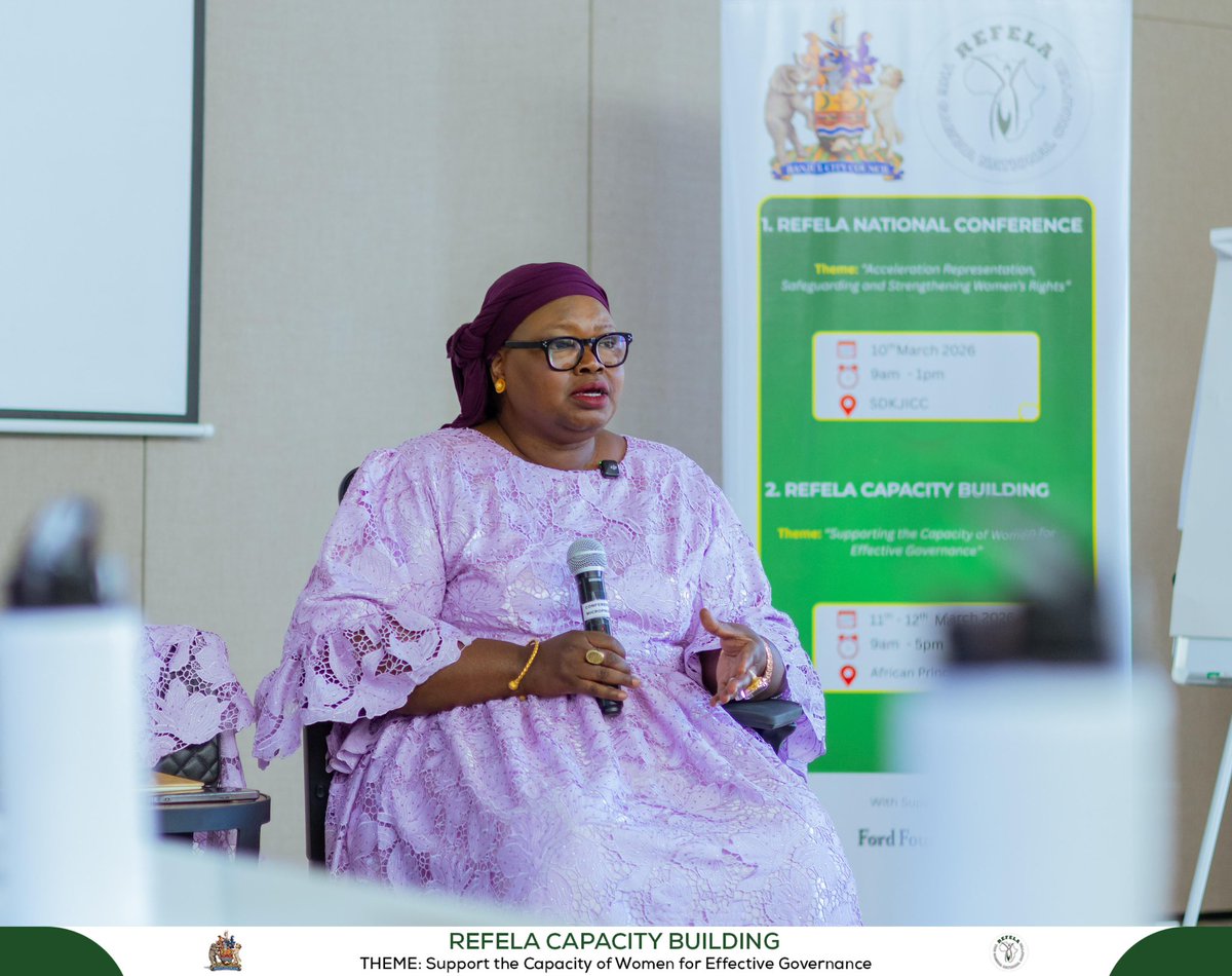 Mayor of Banjul Rohey Malick Lowe tweet media