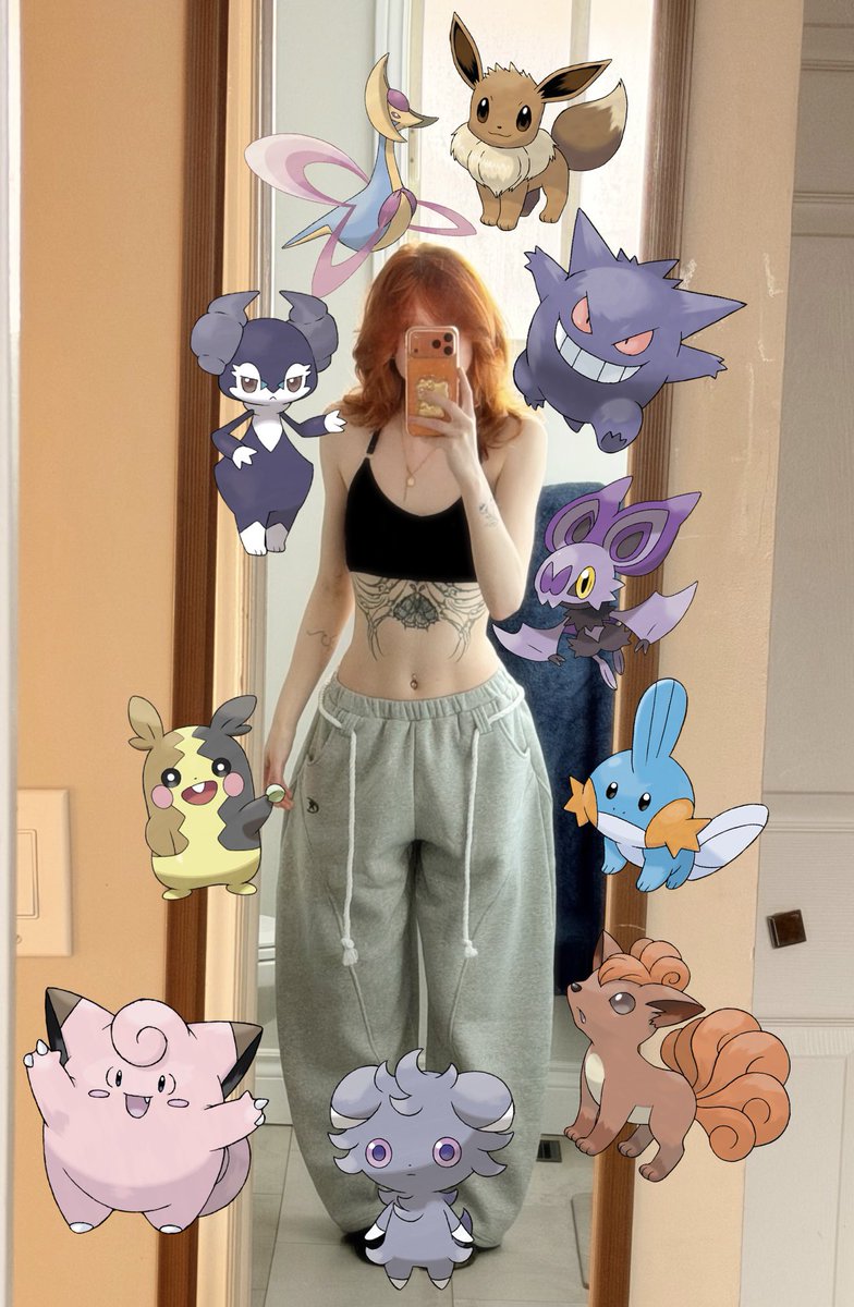 Cyb3r_4ng3l's tweet photo. Me and 10 of my fav Pokemon to get to know me https://t.co/2U3IpOOehF