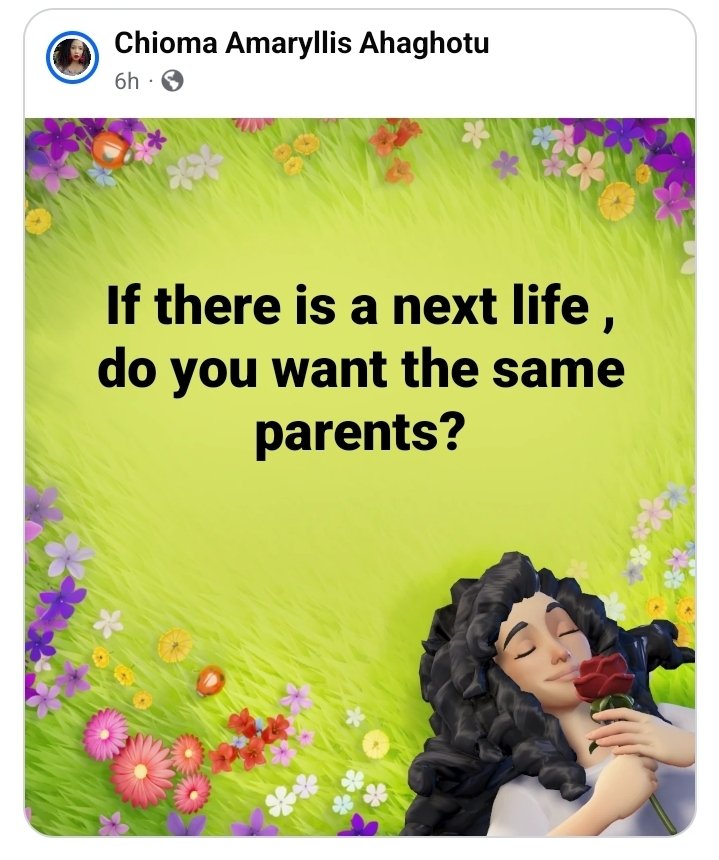 ❗️💯✅️⚘️⚖️❤️🙌💜💪💎😍Absolutely! I want a gazillion times the very same parents I have.❗️💯💪Justice John Carter Chukwuemeka Nwadi and Lady Bernadette Ifeoma Odiuko Nwadi.--->>My parents  are heroic and iconic and super amazing to all of us in my family and to my pals,etc.
