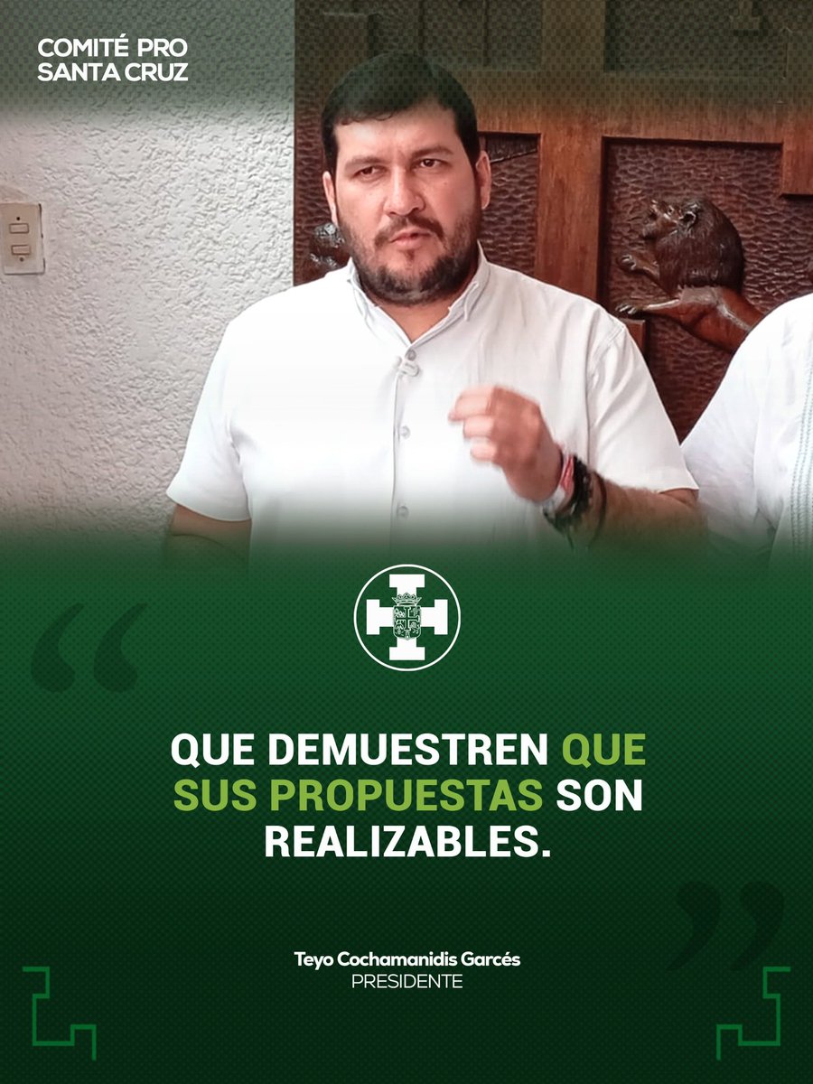 Comite Pro Santa Cruz tweet media