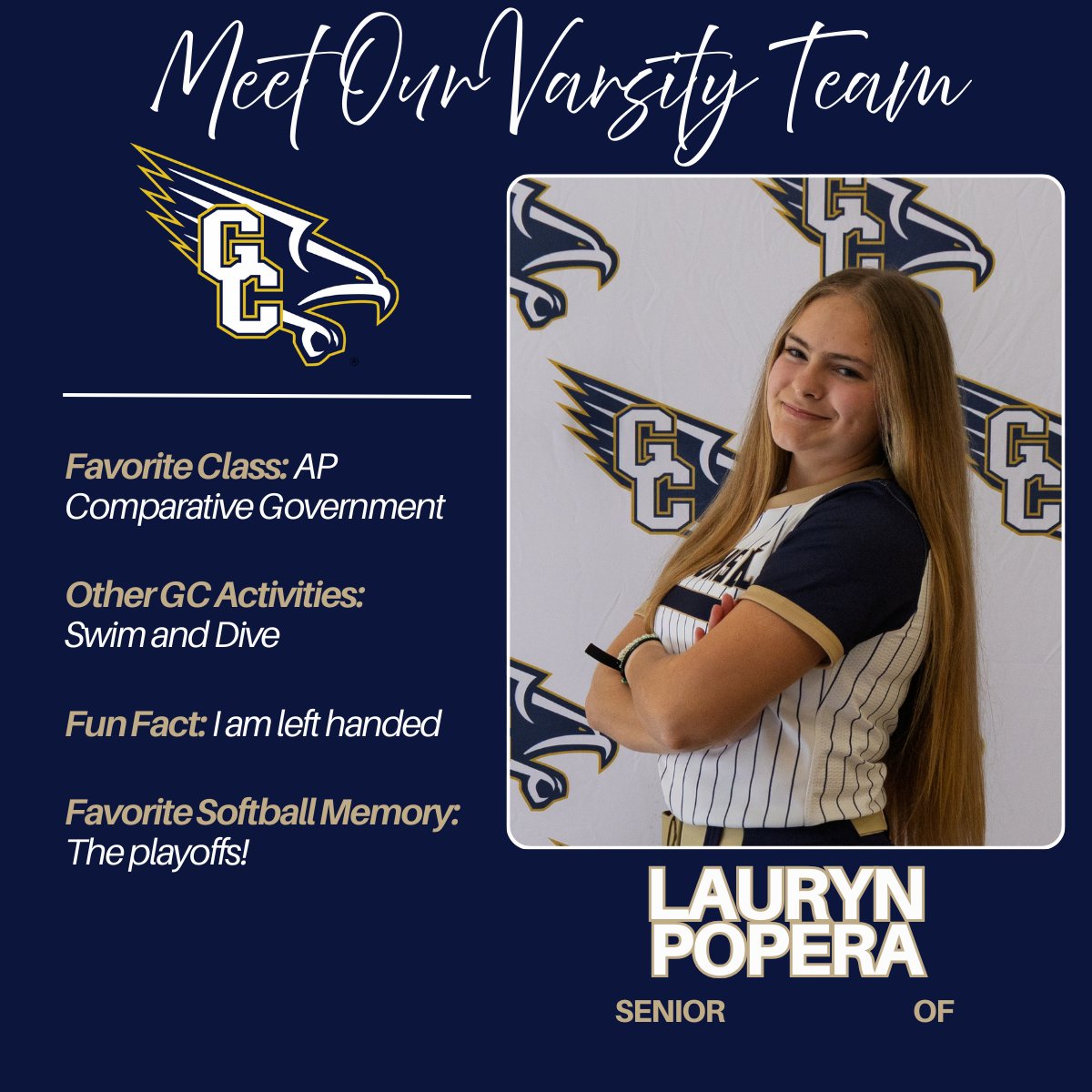 Good Counsel Softball tweet media