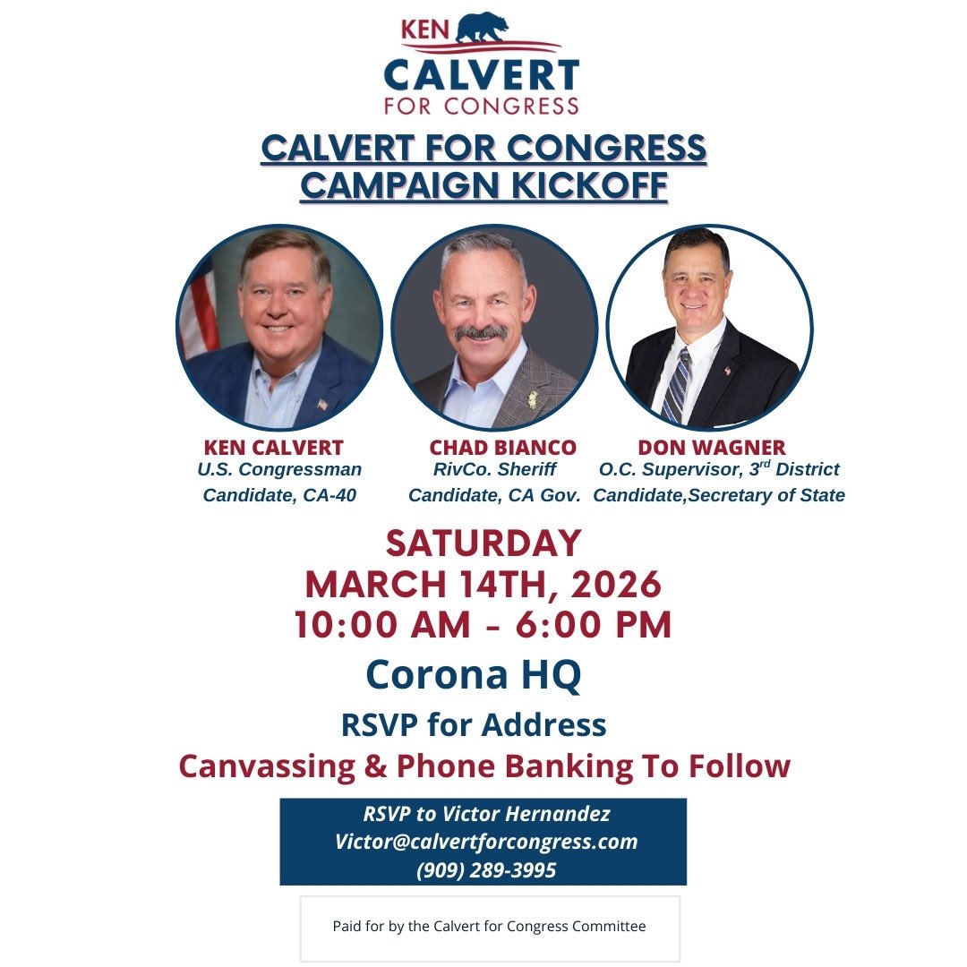 Ken Calvert tweet media