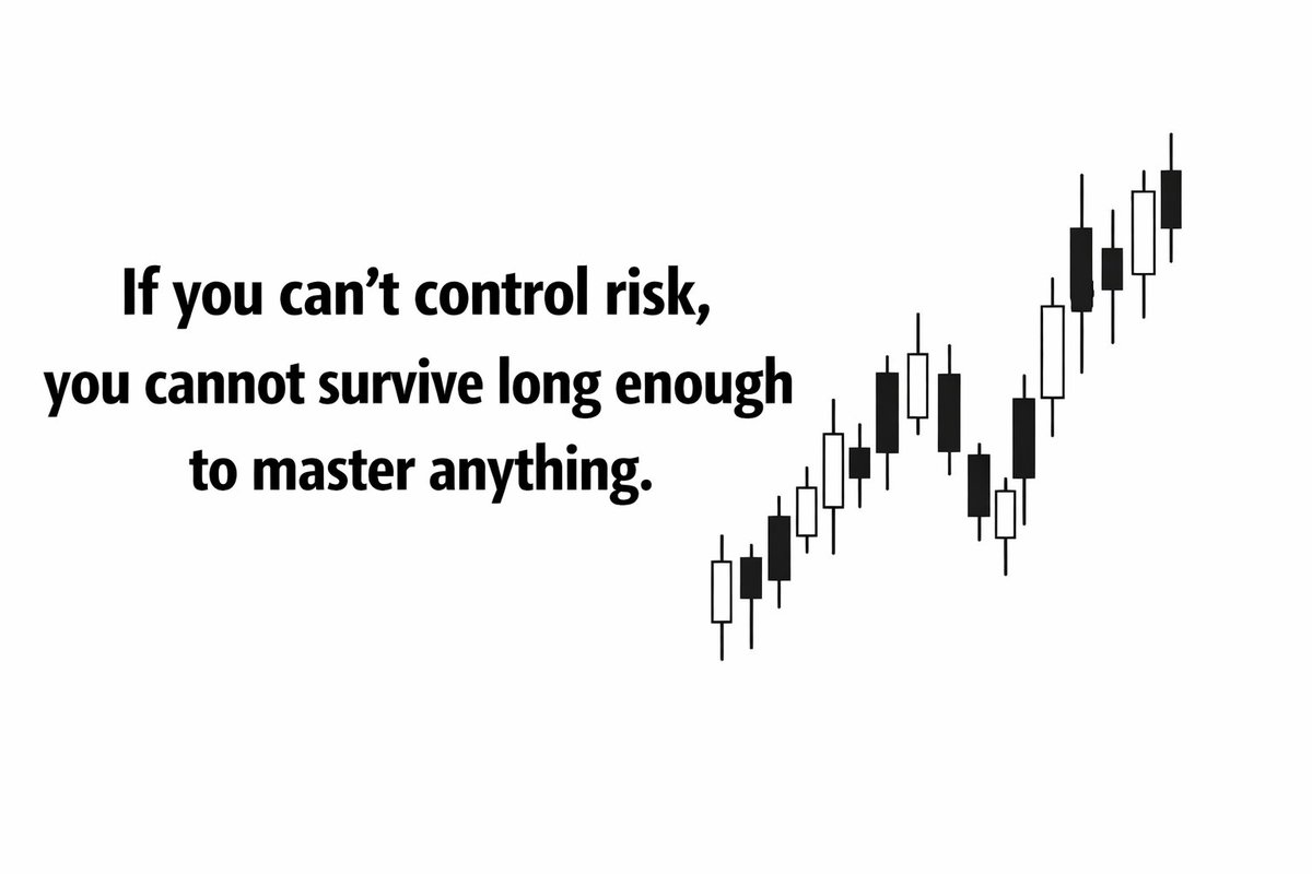 EbiWinnerMkts's tweet photo. If you can’t control risk, you cannot survive long enough to master anything. https://t.co/dL5uqvYpN7