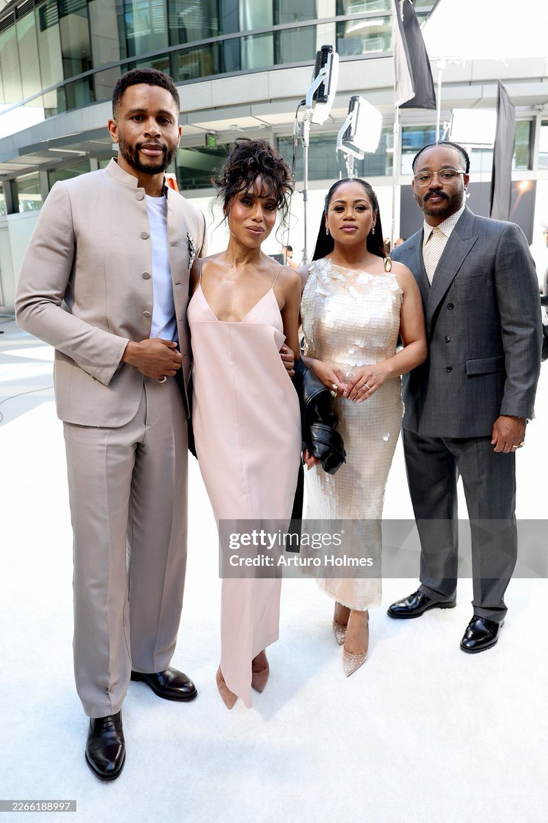 thebodynetflix's tweet image. the body star nnamdi asomugha (father franklin) attended the 2026 ESSENCE Black Women in Hollywood Awards alongside kerry washington, zinzi coogler and ryan coogler #TheBody #Netflix
