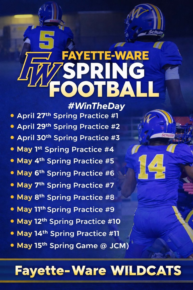 Fayette-Ware Football tweet media