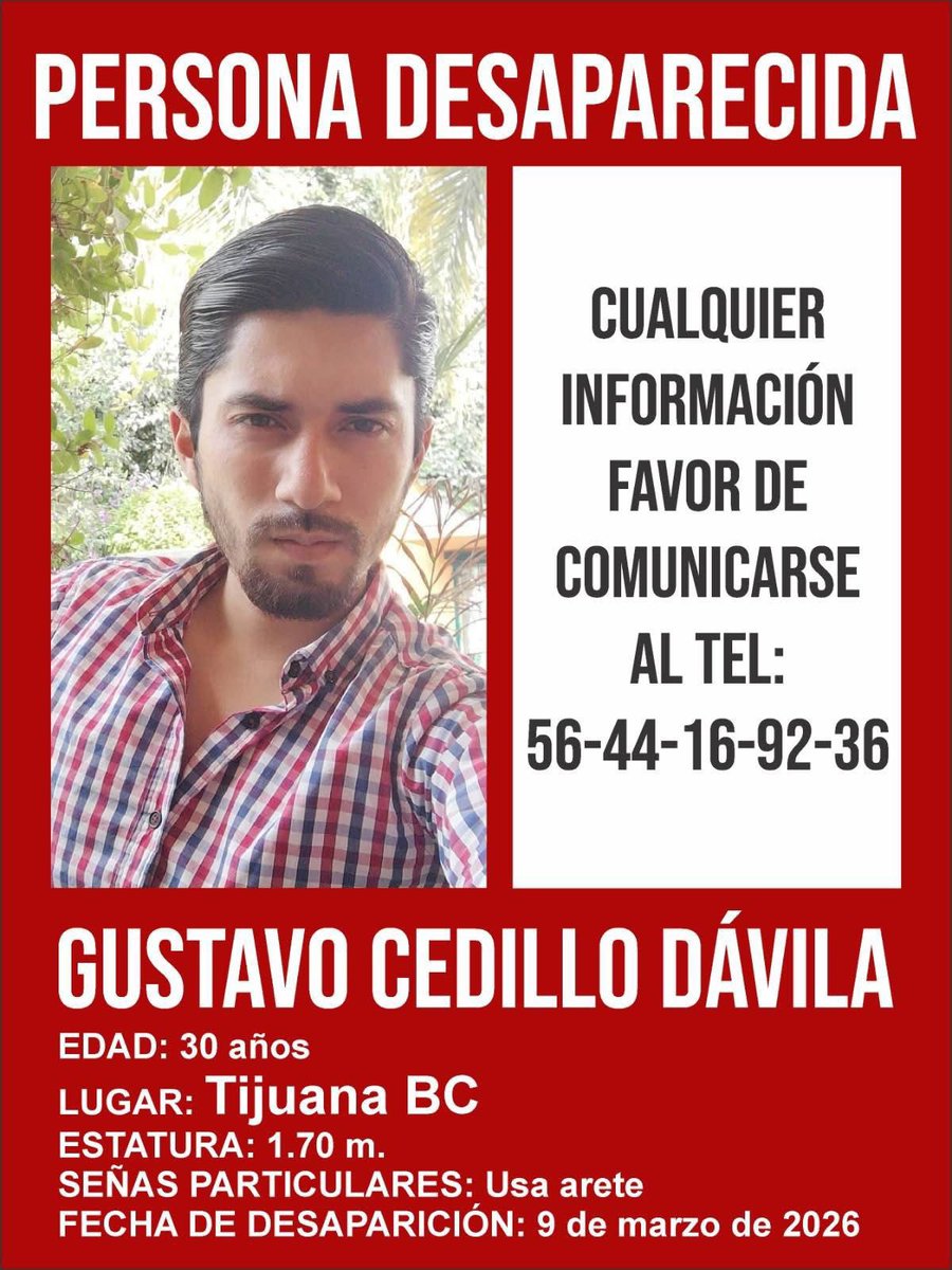 Amig@s, lamentablemente hoy tocó alguien cercano 😔 es primo de mi amiga, me podrían ayudar con un RT, esperando que regrese a casa con su familia pronto 😔🙏

Gracias 🙏