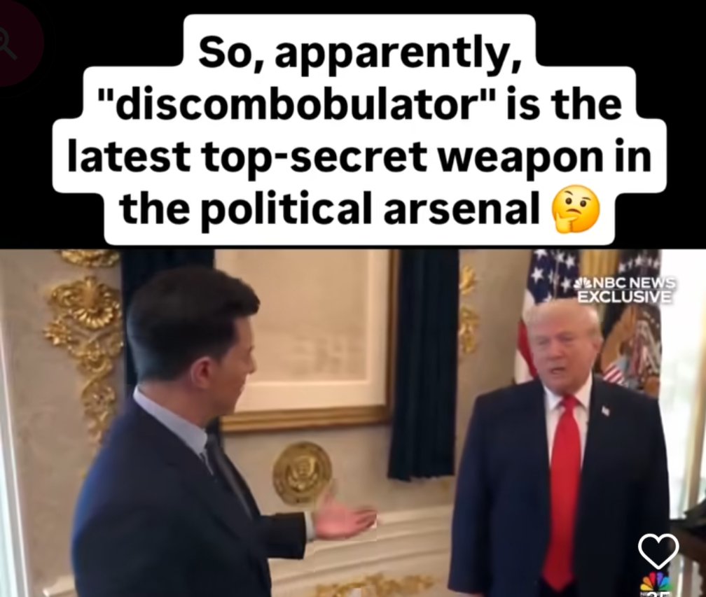 levatba's tweet photo. Ja još čekam da Trump upali svoj discombobulator i tu će kraj bit. https://t.co/06mUIvxypl
