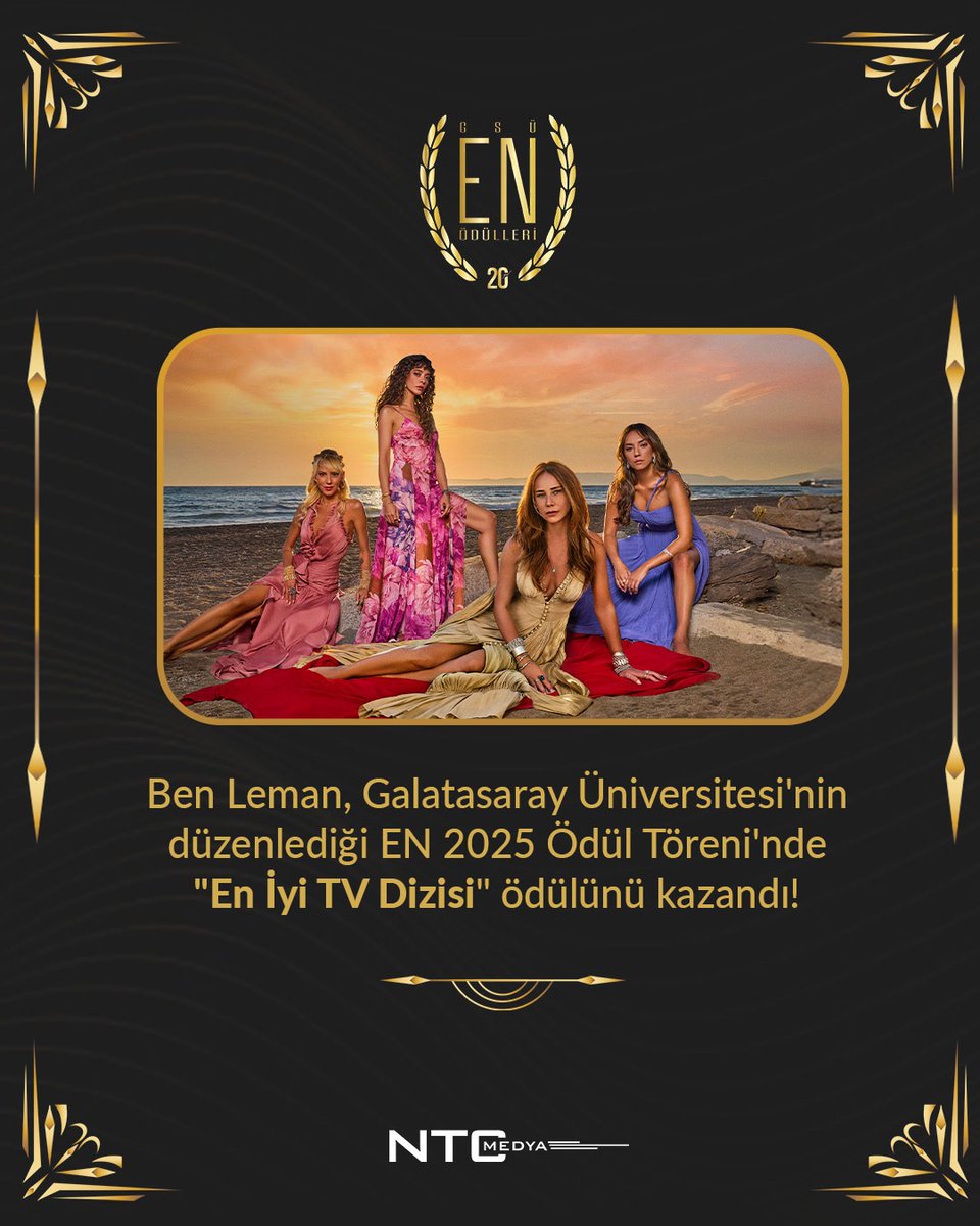 benlemandizi's tweet photo. “Ben Leman” Galatasaray Üniversitesi EN 2025’te ‘En İyi TV Dizisi’ Seçildi https://t.co/usog8PLLUd