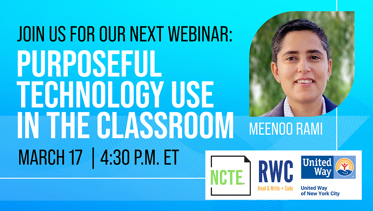 National Council of Teachers of English (NCTE) tweet media