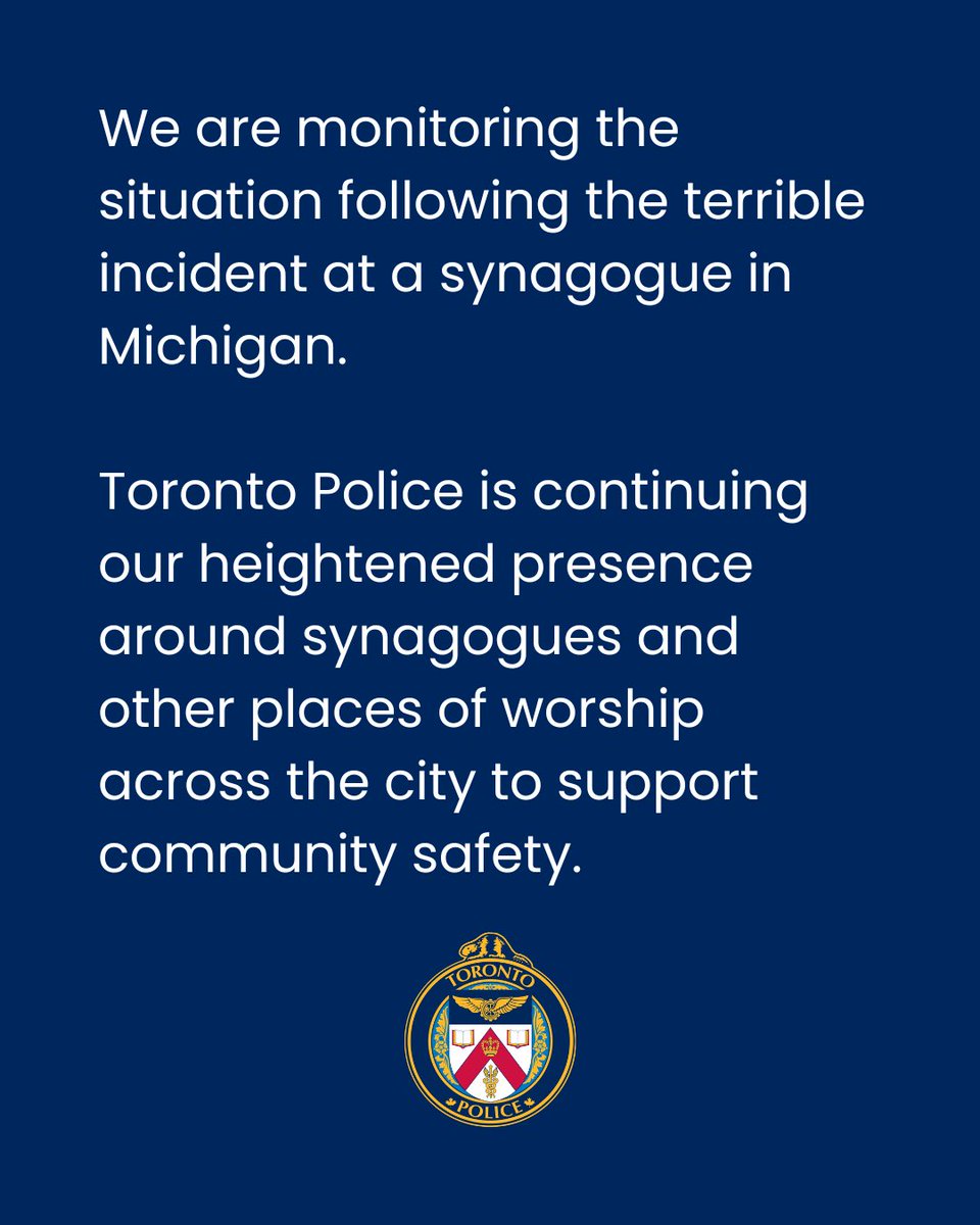 Toronto Police tweet media