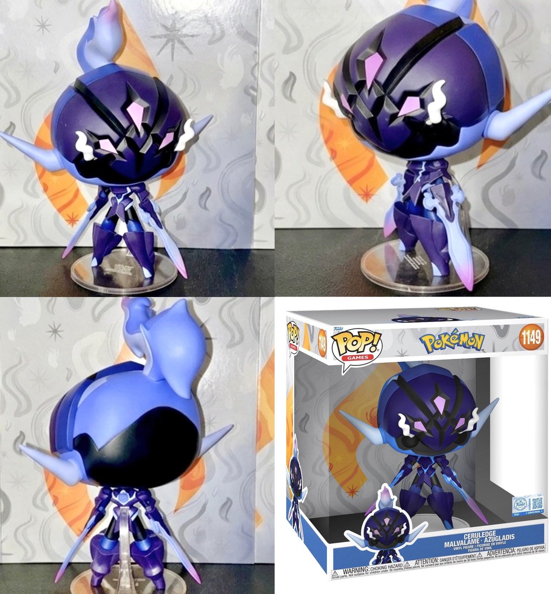 old1rty_'s tweet photo. 📦 Target Exclusive Pokémon Ceruledge 10” has arrived🔥Anyone else’s have a broken stand? (xchange=nbd)
#Funko #FunkoPop #FunkoPops #FunkoFamily #FunkoCollector #collectibles #Pops #Toys #old1rty
#funkopopvinyl #funkofunatic #Pokemon @DisTrackers @pop_holmes @FunkoPOPsNews https://t.co/LBOzwV3Qzx