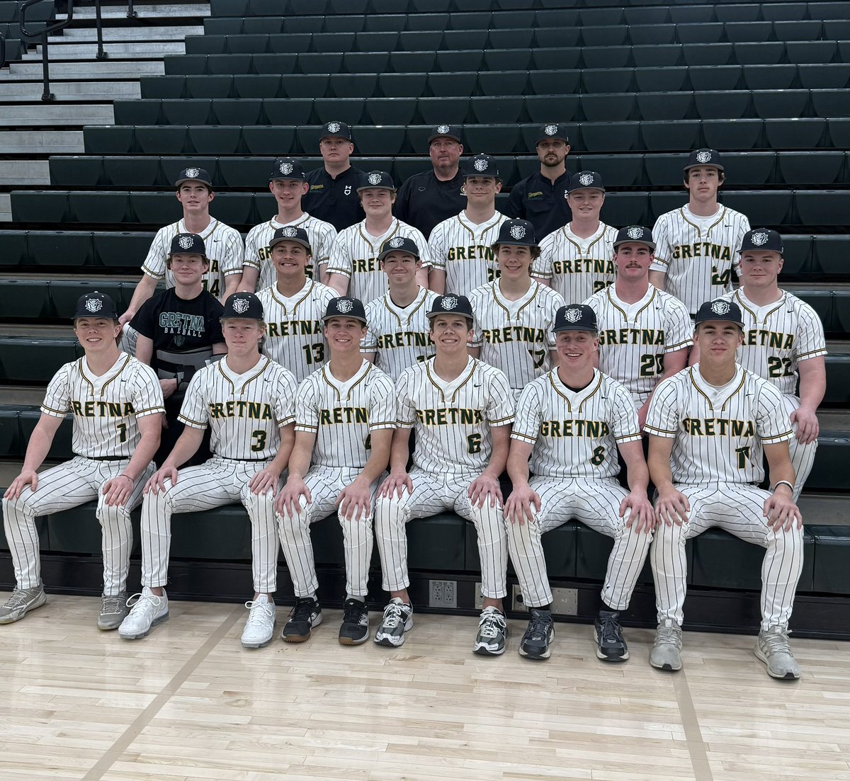 GretnaDragonAD's tweet photo. Introducing the 2026 Varsity Baseball team! https://t.co/QSATeujM5M