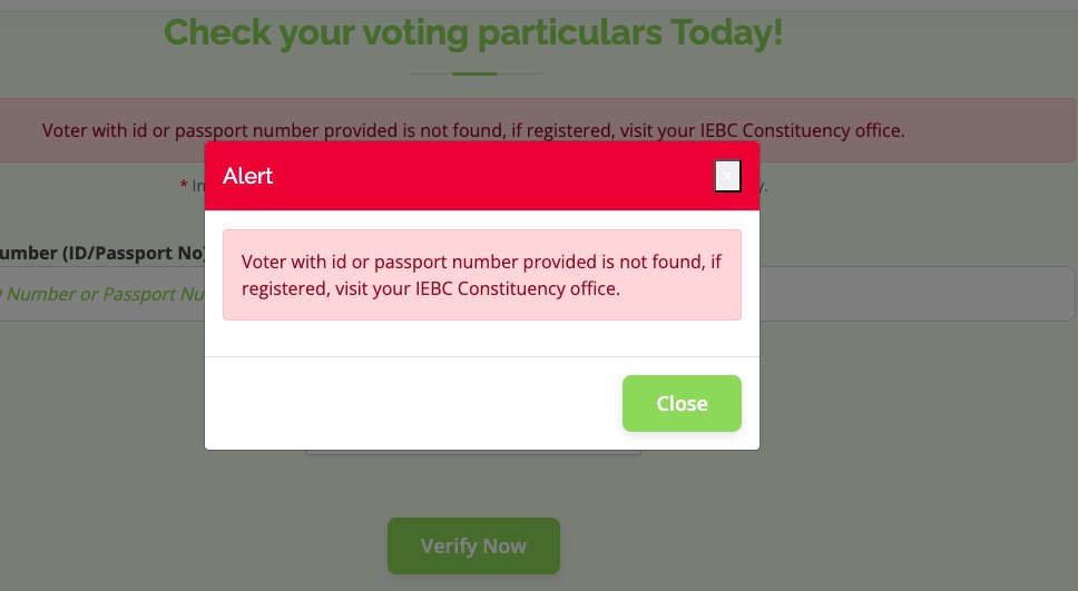 sammyikua's tweet photo. @MugureNjehia WTF? I voted in the last Gen elections... https://t.co/9O3msWQg0o