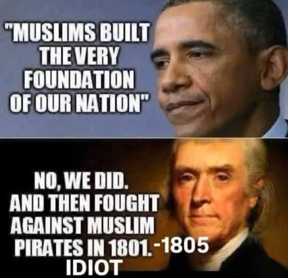 "Muslim Americans building the very fabric of our nation" (Obama, 2014)