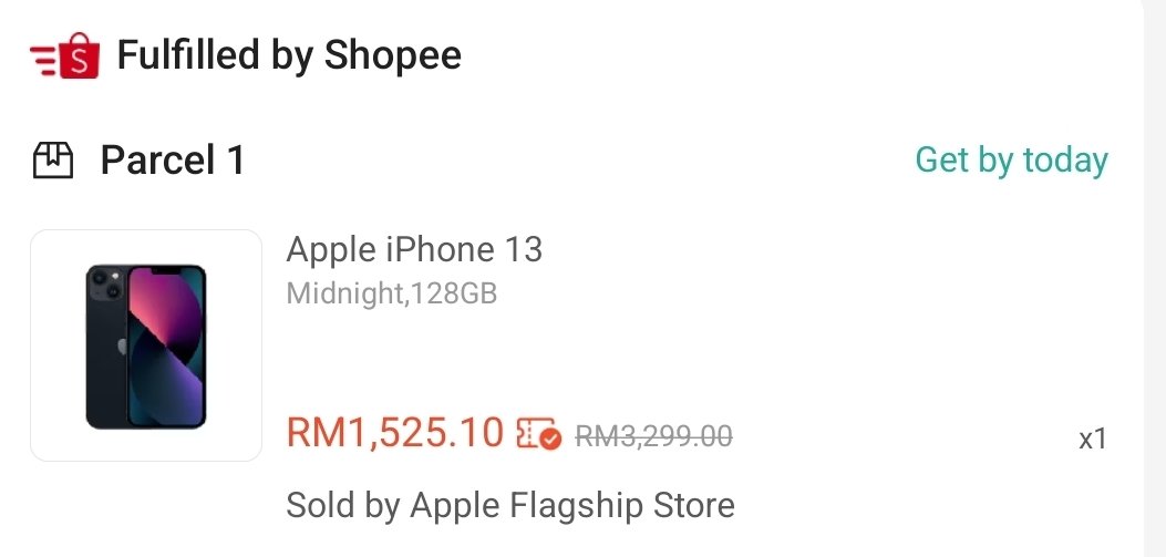 XavierNaxa's tweet photo. [PROMOSI] iPhone 13

RM1,525.10

Saya masih anggap model ini paling minimum untuk dibeli dan sesuai untuk ibu bapa yang mahu menaik taraf ke iPhone baharu.

Shopee : https://t.co/H1DnpFN1Dl

Lazada : https://t.co/7CTc6vJeKM https://t.co/cEVlzkl15O
