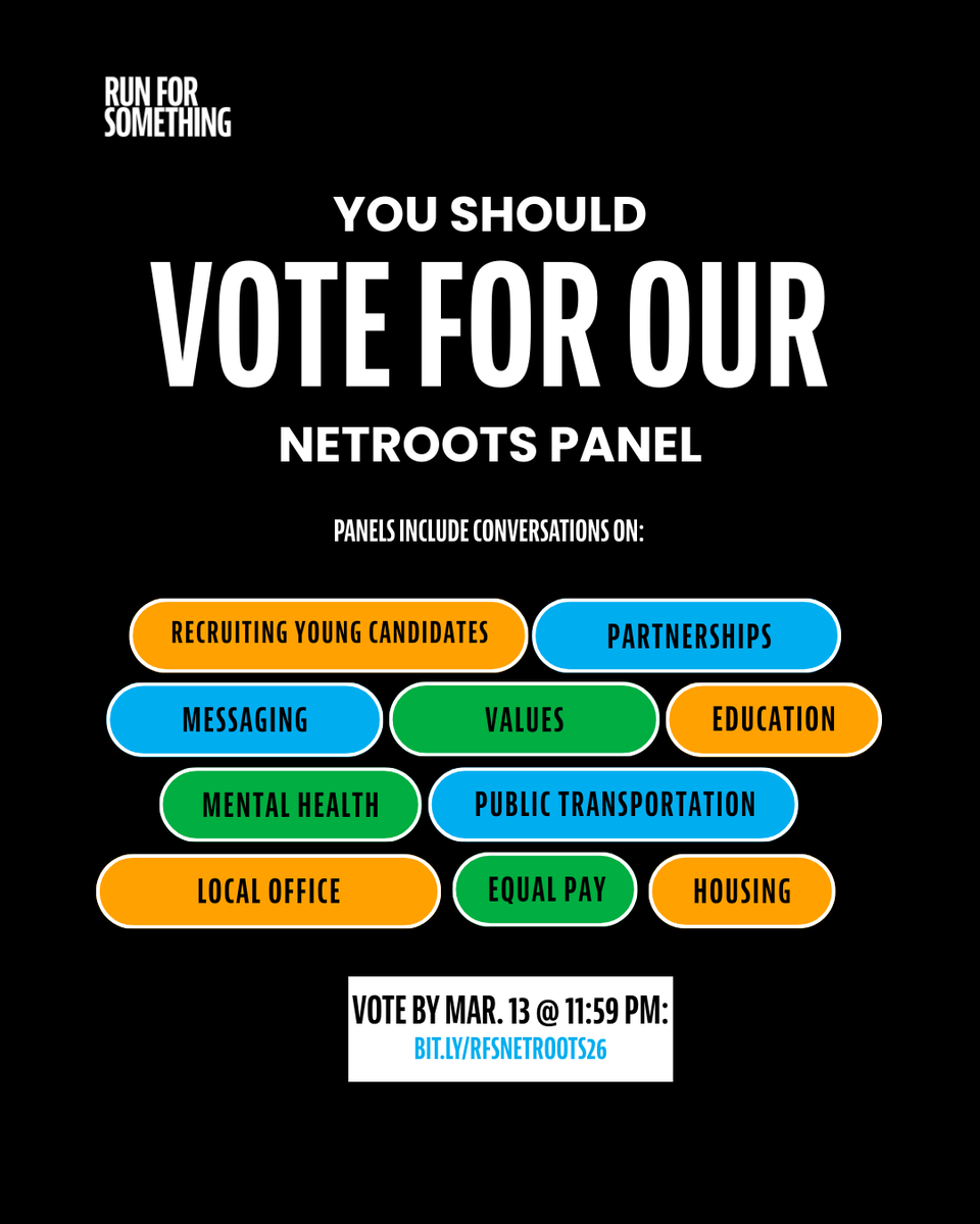 Run for Something tweet media