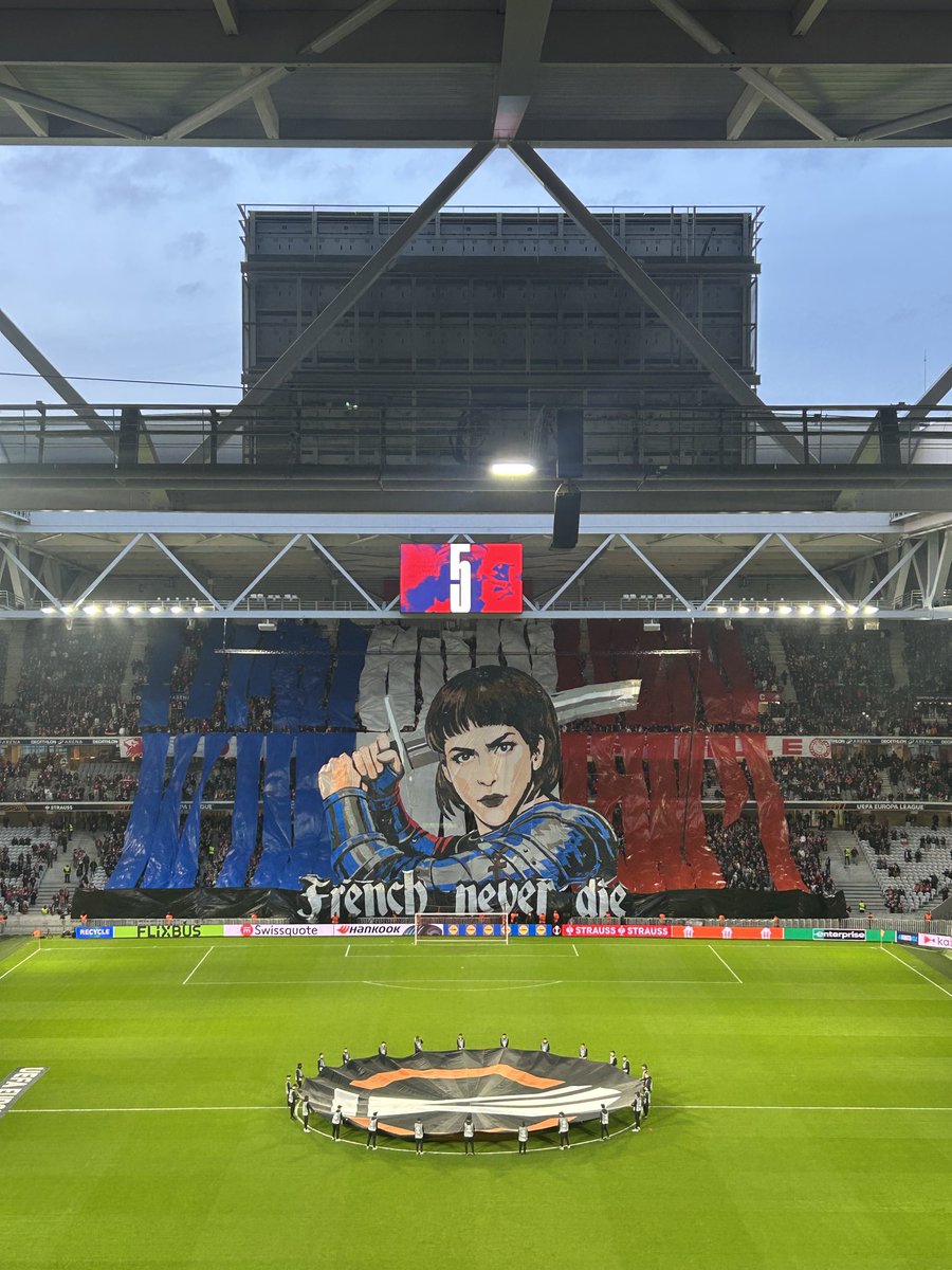 UltrasMadeinFR's tweet photo. ⚽ Lille - Aston Villa (EL)
📢 Le tifo des Dogues Virage Est !
📆 Jeudi 12 mars https://t.co/ChNBkK4dsn