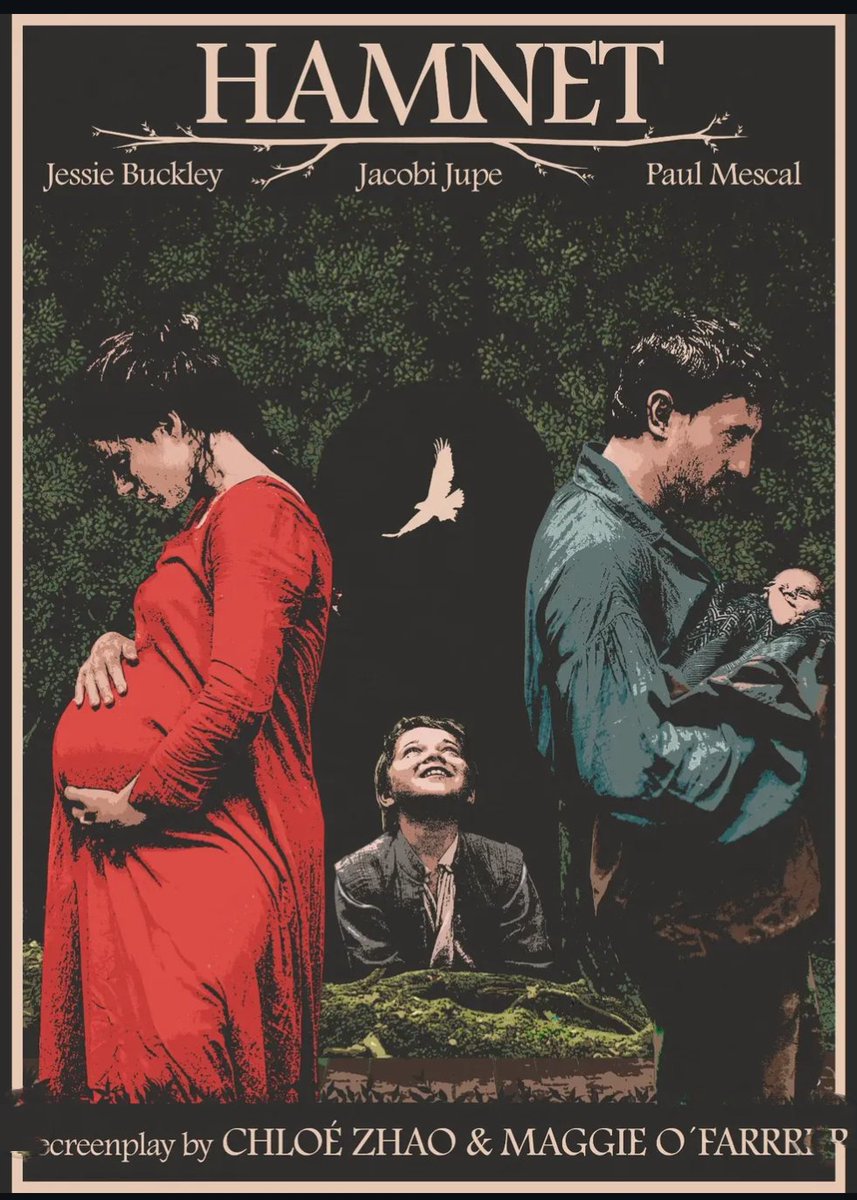 CinemaRhymes's tweet photo. Poster of Hamnet (2025) https://t.co/AKtHT5ZmKp