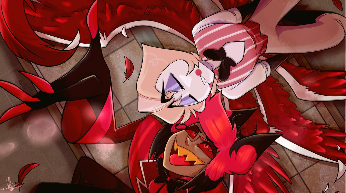 "It´s as if we were the only two left in the world-" #radioapple #hazbinhotel
