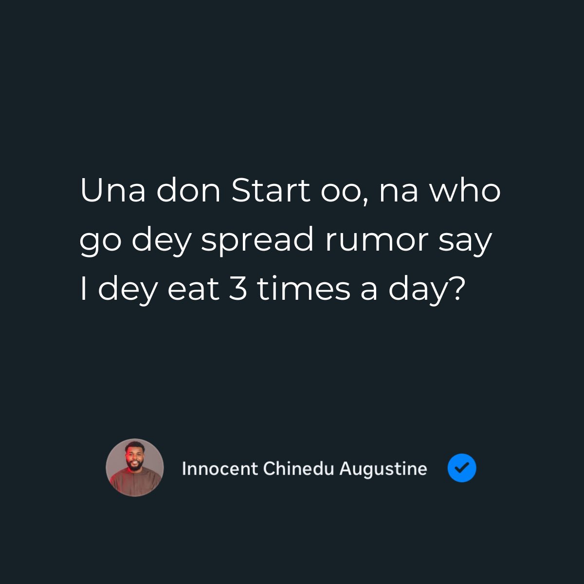 Innocent_Pio's tweet photo. Make una rest na https://t.co/DqYp6pPzUR