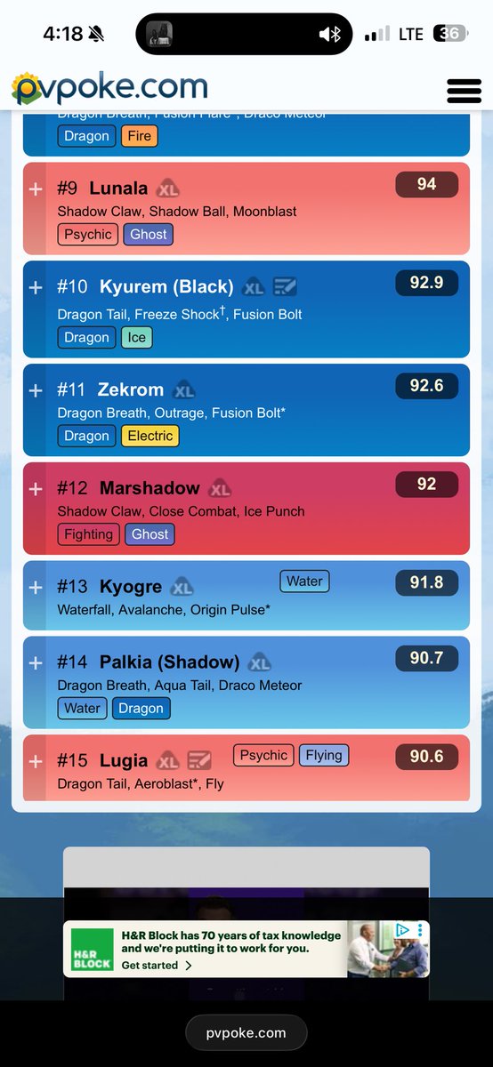 Not much talk about master league Marshadow with access to shadow claw.  👀