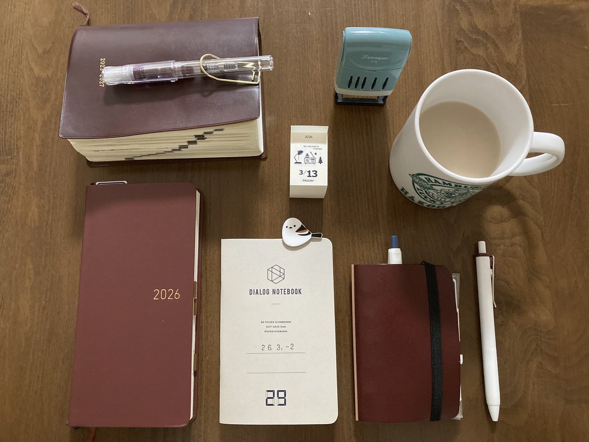 朝の手帳タイム✍️

週末までもうひと踏ん張り
今日もマイペースで☕️