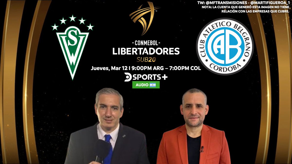 Martín Figueroa - Transmisiones tweet media