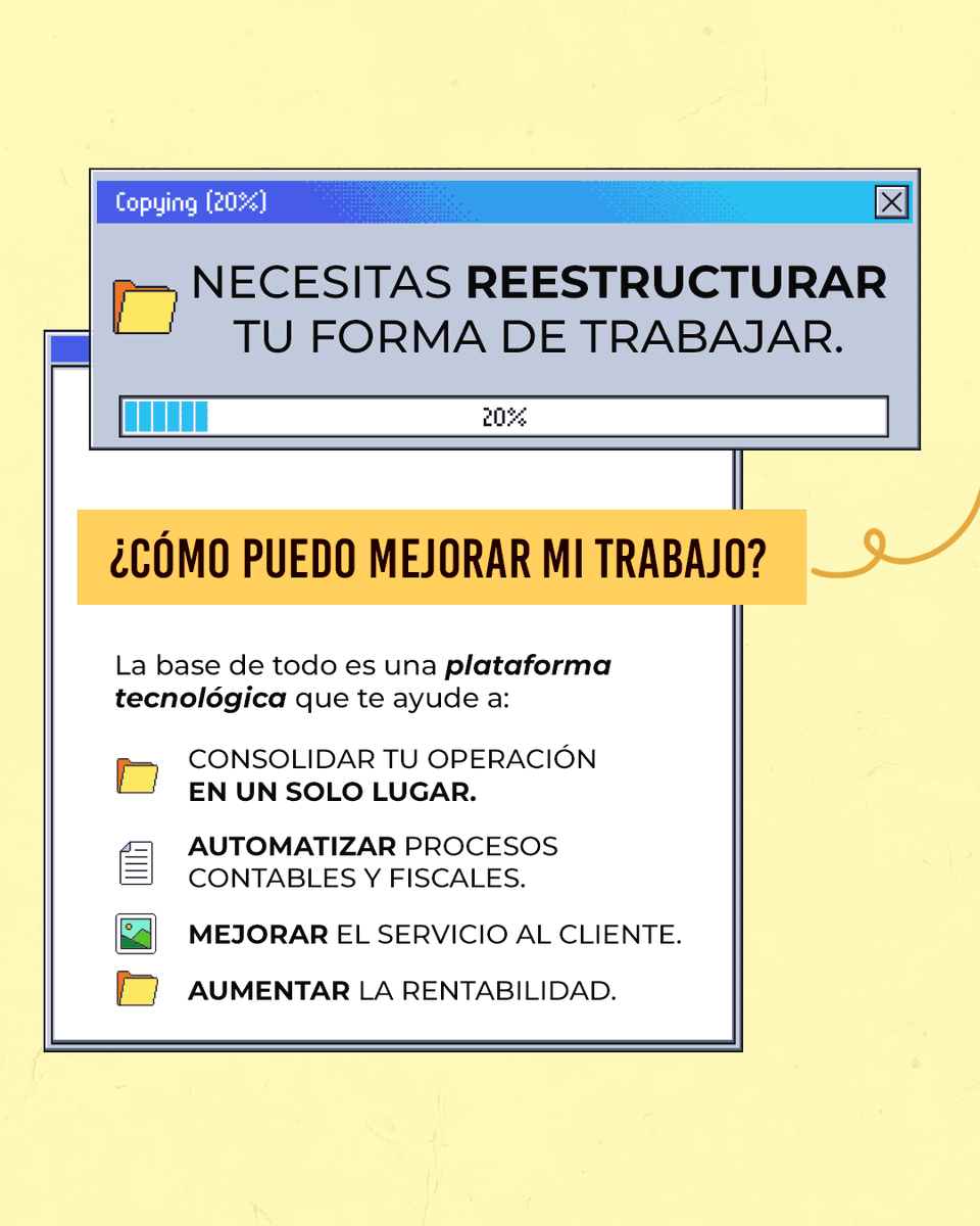 ContabilidadDig's tweet photo. Solucionarlo es fácil con un #sistema actualizado y confiable, con el que puedas automatizar y controlar todo en un solo lugar, como el de #Contadigital ¿Lo haz probado? 😉

💻 Date la oportunidad de conocerlo en https://t.co/Fc2OHOTqN9 https://t.co/mFuPIdXBrC