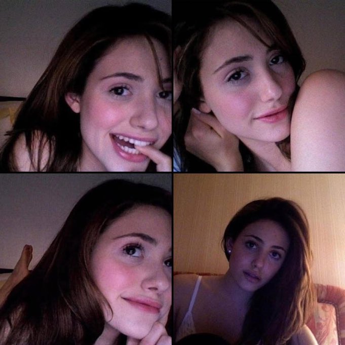 Emmy Rossum’s myspace selfies (2008)