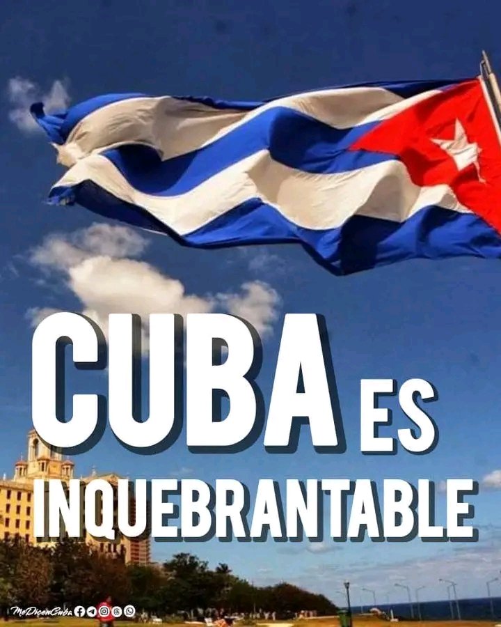 Cuando se trabaja con compromiso y amor por la nación, no hay obstáculo que detenga la voluntad colectiva. 
#CubaNoEstáSola #CubaEstáFirme