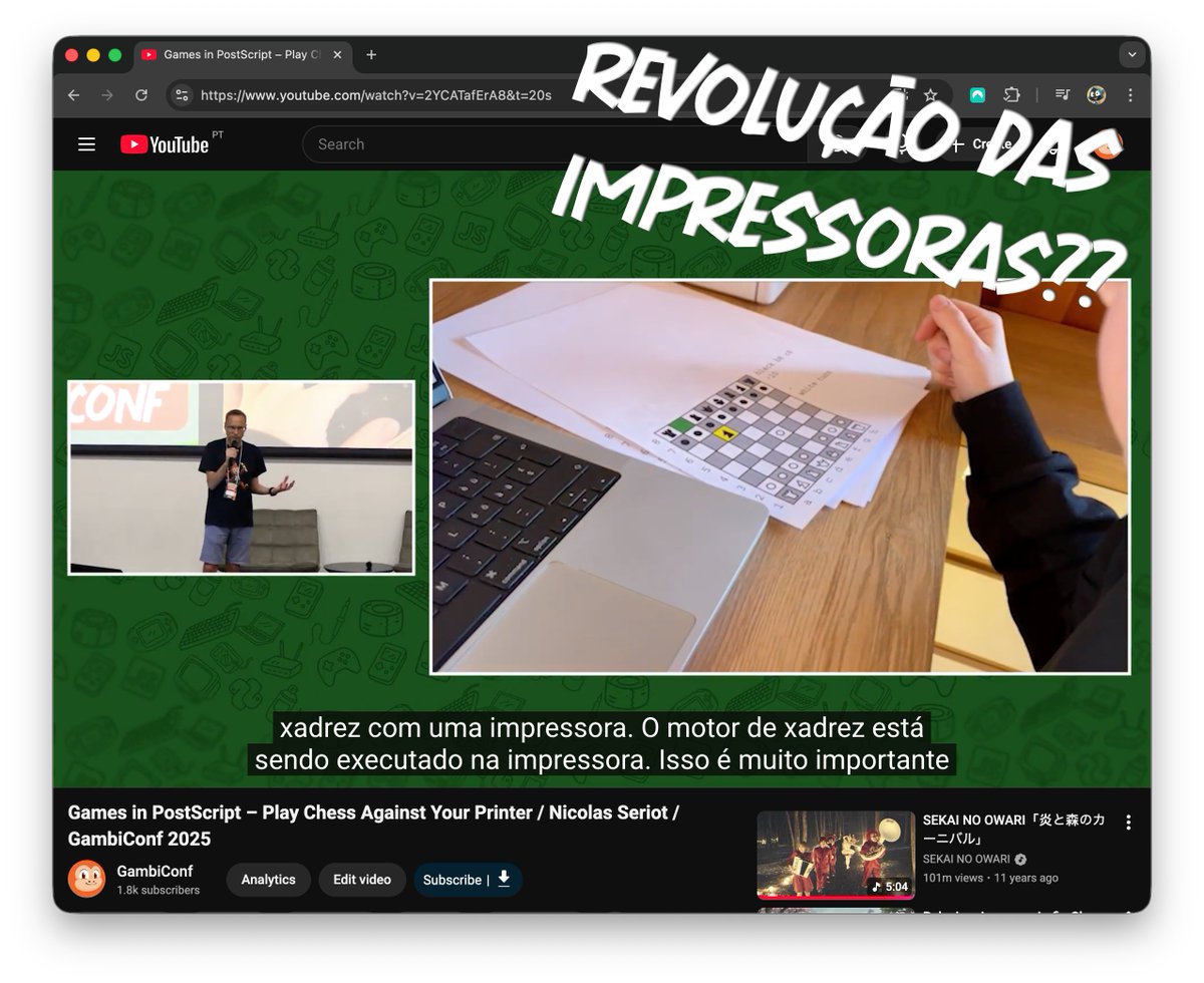 GambiConf tweet media