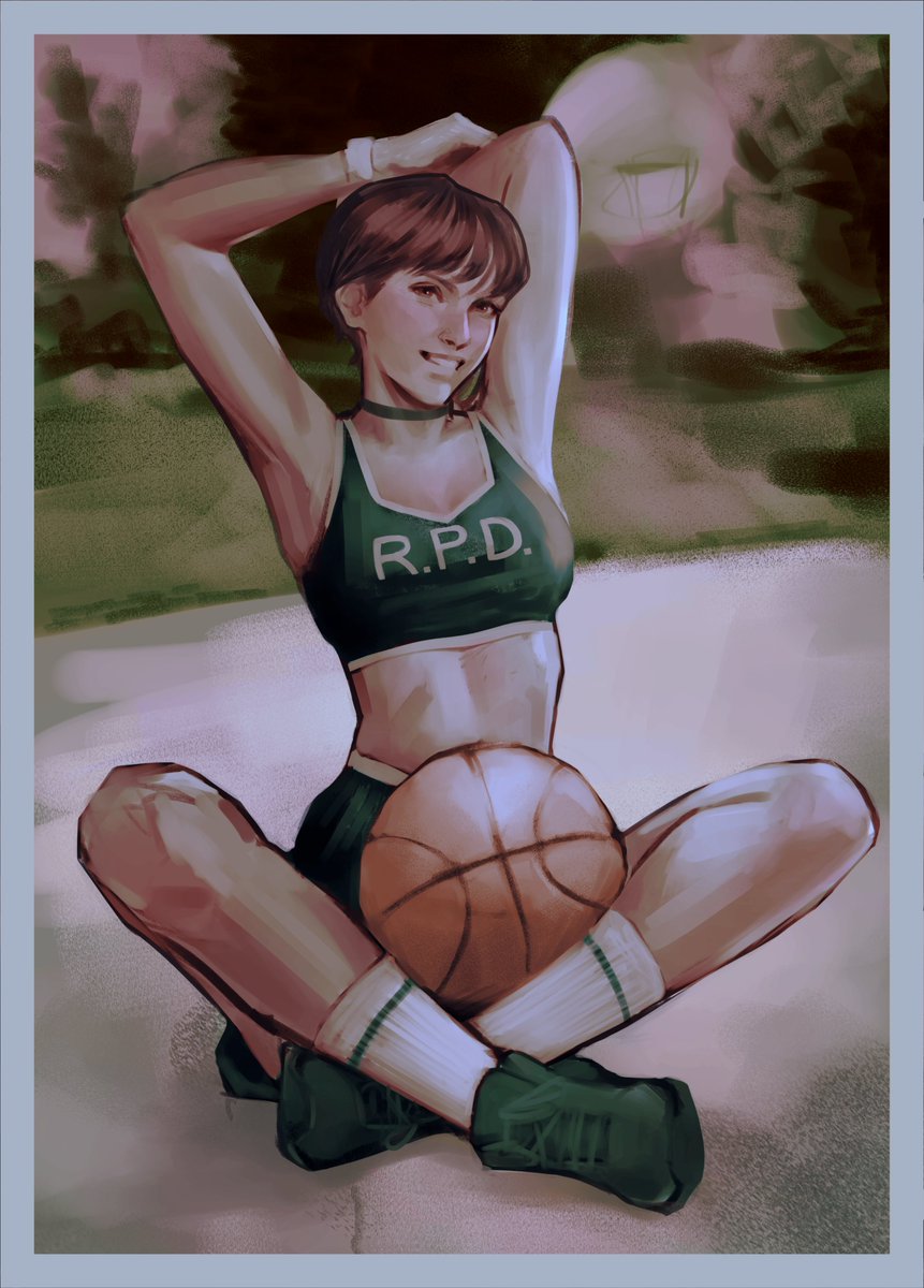 another version of wesker for the sunglasses enjoyers, plus my sketch of rebecca’s photo without wesker’s signature <3