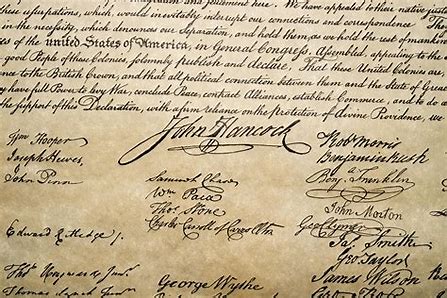 A grand total of ZERO of the men who signed the Declaration of Independence were named Mohamed Jalloh.