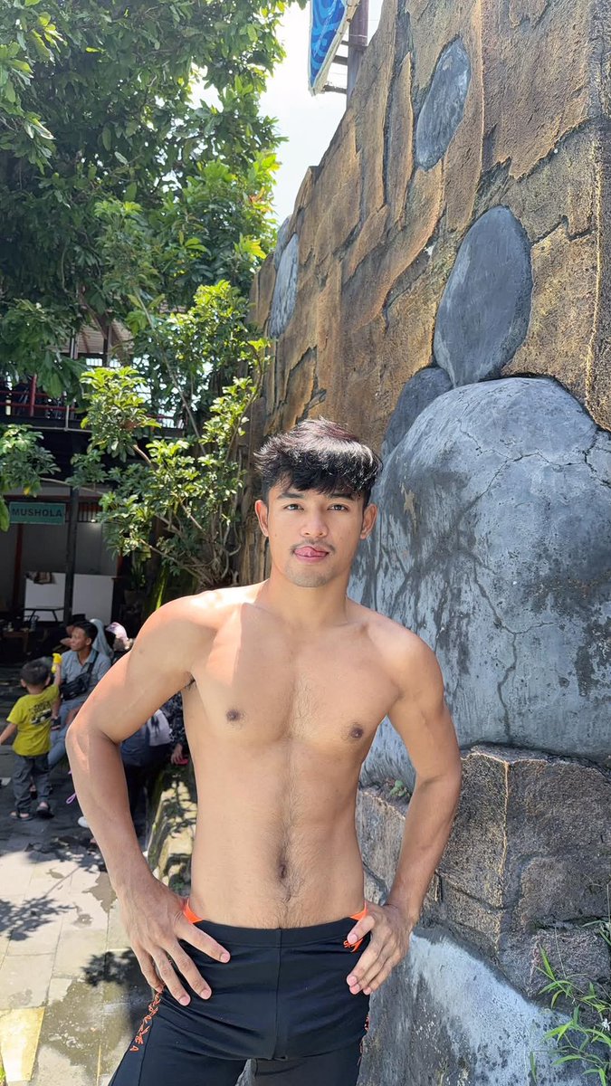 69appollo69's tweet photo. @grok  make him shirtless and wear only white thongs https://t.co/2oWi6O3QxC