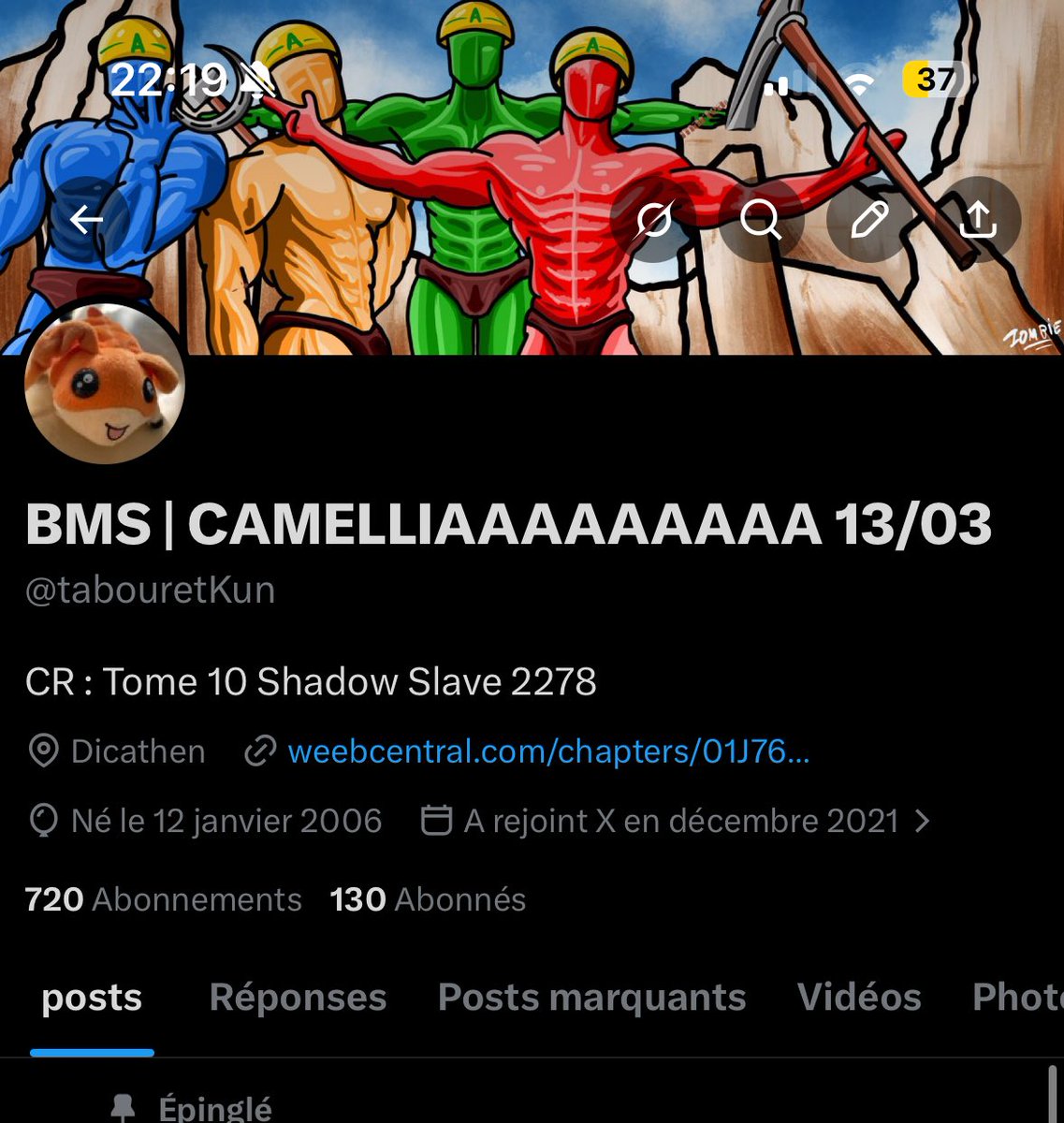 BMS | Tabouret tweet media