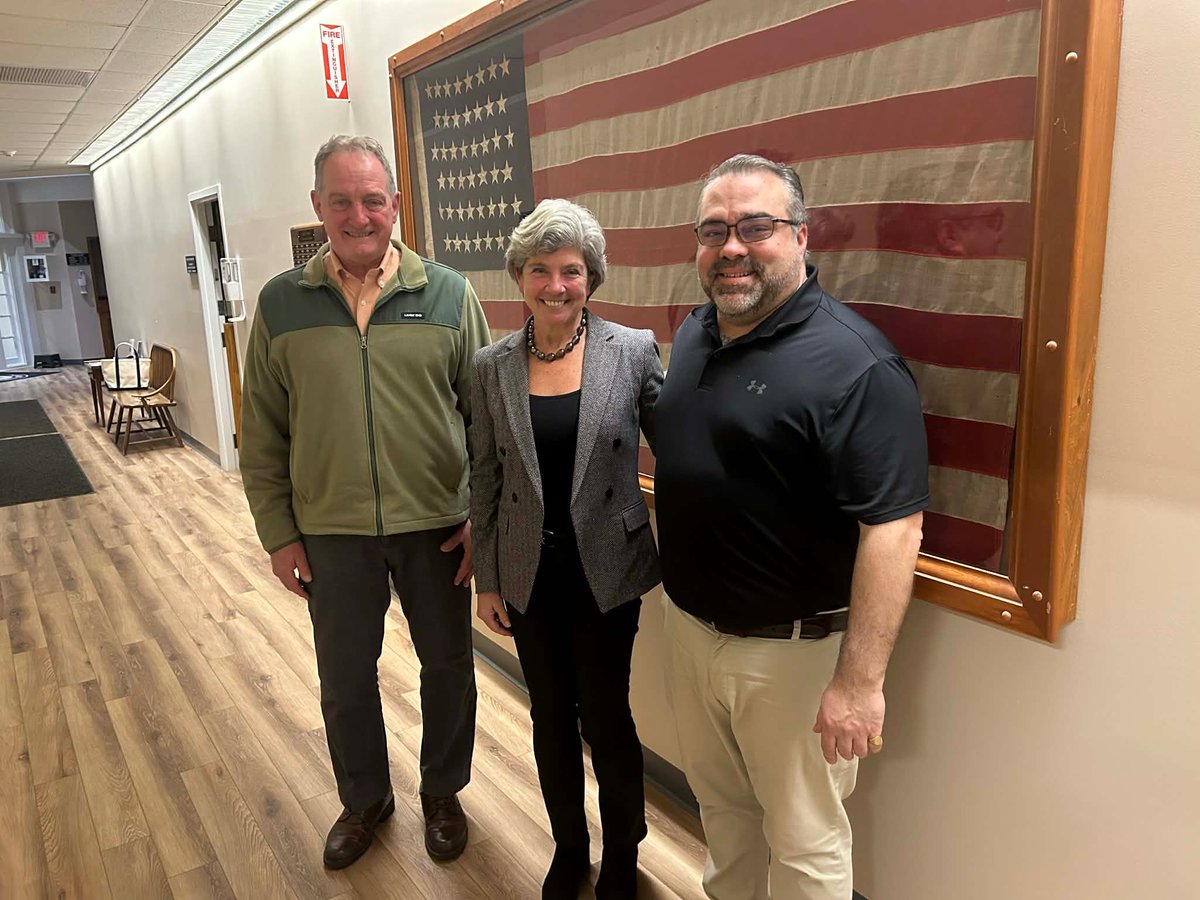 Tooker4CTComp's tweet photo. Started my statewide tour of RTCs with a visit to Harwinton. I received a very friendly welcome from a group of engaged people. A special thank you to State Rep John Piscopo and First Selectman Mike Criss for all you do for the community. We are so lucky to have your leadership. https://t.co/N38kxK3zQG