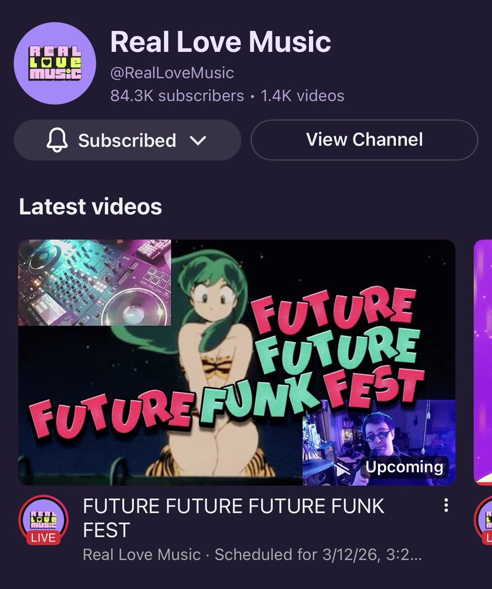 Dreameaterism's tweet photo. We’re live in about an hour over at @realovemusic youtube channel! I cant wait to see you there!
Rhodes Rodosu - 3:20PM PST
DreamEater - 4:05PM PST
Tiara Tastemaker - 4:50PM PST
#futurefunk #citypop #nufunk #funkhouse #tiaratastemaker #rhodesrodosu #dreameater #reallovemusic https://t.co/3bj2gJhjX3