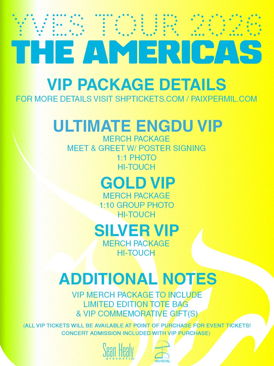 Sean Healy Presents. tweet media