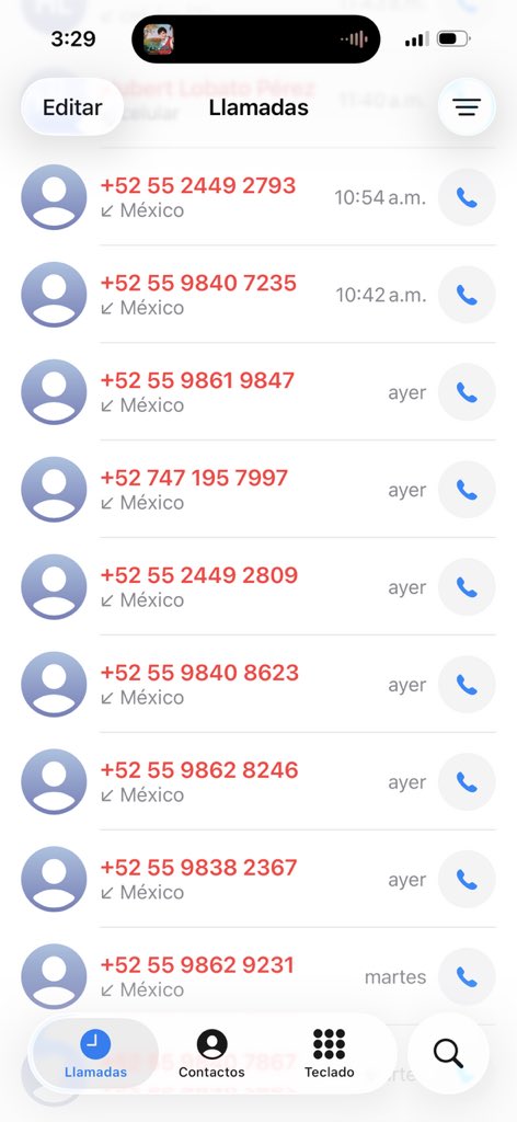 CarDanielR's tweet photo. @andreinaCO No contesto, según si contestas dan por hecho que la línea sigue activa. Es fácil saber quiénes son porque los primeros 6 números suelen ser iguales https://t.co/H778mOcjGF